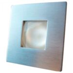 Spot de Embutir Fiji Optolamp Branca 4000K Acabamento Escovado