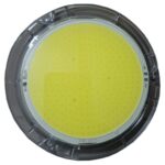 Luz Náutica Subaquática Canhão Branca 62w 12v Slim