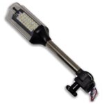 Luz de Alcançado Mega Estrobo Crepuscular Articulada Preta Arieltek