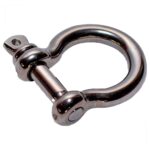 Manilha Balão em Aço Inox 6 mm