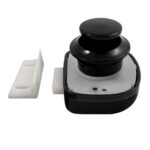 Fecho De Embutir Click Push Preto