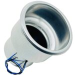 Porta Copos Náutico Alumínio LED Azul