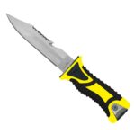 Faca de Mergulho Balleno Amarela