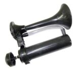 Buzina Mini Manual Araponga Preta 17 CM