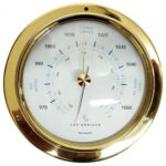 Barômetro Náutico em Latão Polido 110mm