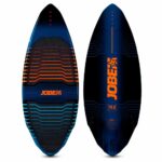 Prancha Wakesurf Laze Azul e Laranja 152cm Jobe Sports
