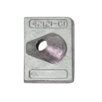 Anodo 6 8 10 15 HP Mercury Americano Alumínio