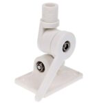 Suporte Antena VHF Articulado Nylon Branco