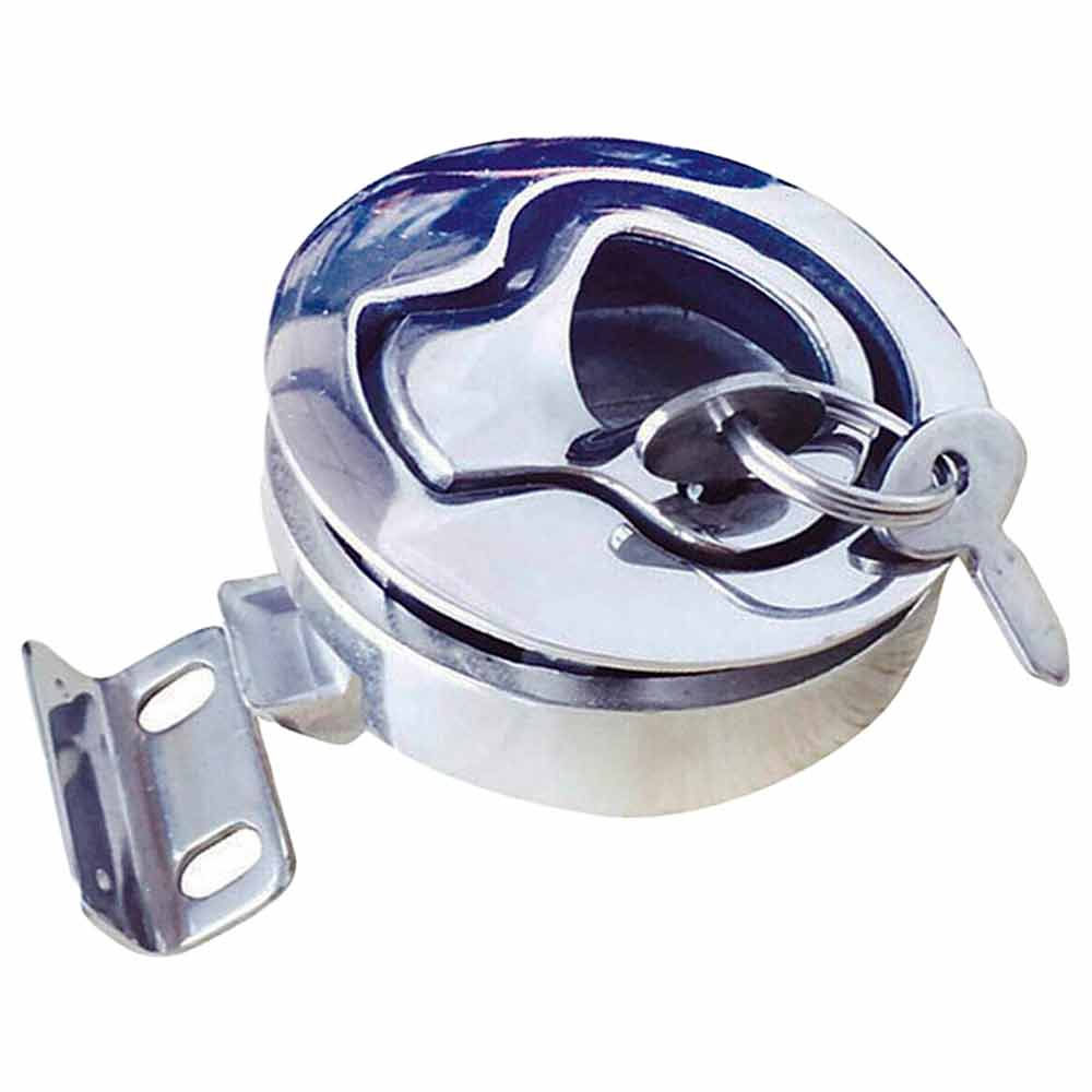 9b1205fa3c29af1331b5cb105c61be4b.jpg Puxador Trava 62mm em Aço Inox - Imagem 1