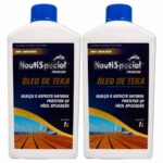 Kit 2X Óleo De Teka 1Lt Nautispecial