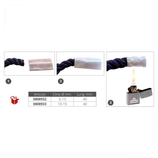 Acabamento PVC FNI Cabo 6-13 mm Branco - Imagem 3