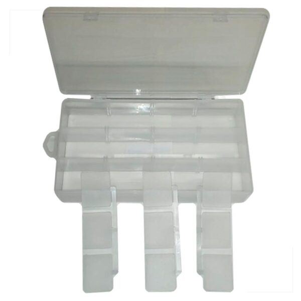 Estojo Náutico Multiuso Divisórias Reguláveis Transparente - Imagem 3