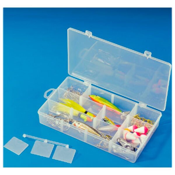 Estojo Náutico Multiuso Divisórias Reguláveis Transparente - Imagem 5