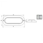 Lanterna de Carreta Submersível Transparente Arieltek - Imagem 3