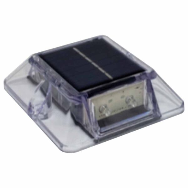 Luz de Pier LED Arieltek com Recarregamento Solar Azul - Imagem 3