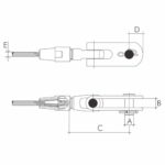 Terminal Fêmea Nautos 93060 Rápido para Cabo de 5 mm - Imagem 3