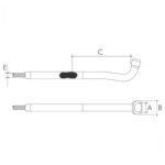 Terminal T Nautos 93043 Rápido para Cabo de 4 mm - Imagem 3