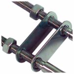 Ubolt FNI M6 Dupla Chapa 8mm Aço Inox - Imagem 2