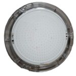 Luz Náutica Subaquática Mini Canhão Azul 28w 12v Slim