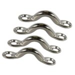 Alça Inox Para Fixação De Capotas Kit 4 Peças - Imagem 2