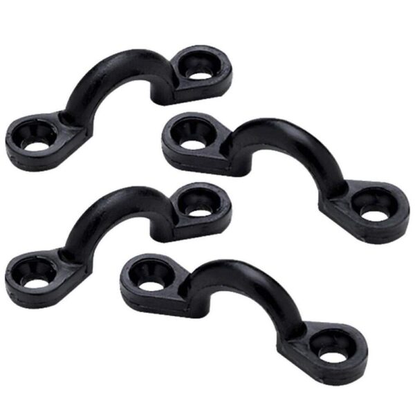 Alça Plastica Pequena Preta com 4 unidades - Imagem 2