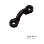 Alça Plastica Pequena Preta com 4 unidades - Imagem 4