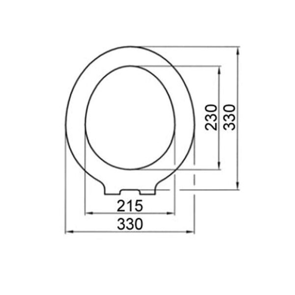 Assento e Tampa Do Vaso Sanitário Compact Jabsco - Imagem 6