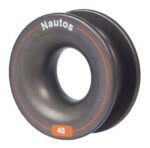 Roldana Nautos 95010 40mm Amarrar Alumínio Anodizado