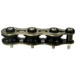 Passador Nautos 91208N 48mm Triplo Roldanas Nylon