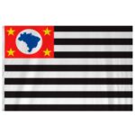 Bandeira Do Estado De São Paulo 22X33cm - Imagem 2