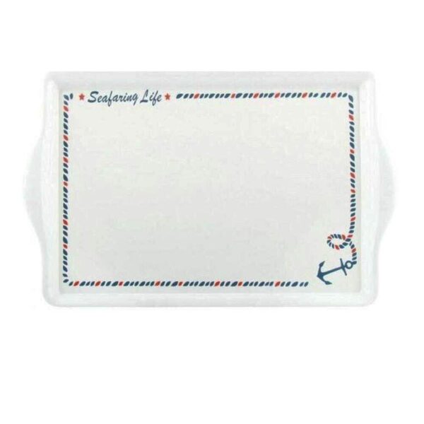 Bandeja Melamina Branca Âncora - Imagem 2