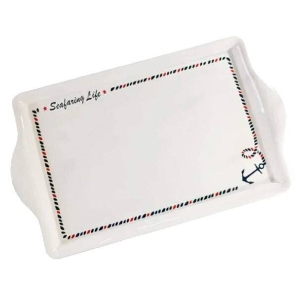 Bandeja Melamina Branca Âncora - Imagem 4
