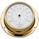 Barômetro Náutico em Latão Polido 110mm - Imagem 2