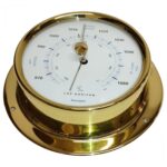 Barômetro Náutico em Latão Polido 110mm - Imagem 3