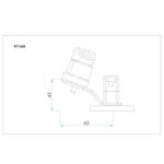 Base Pivotante Nautos 91164 Com Mordedor Pequeno - Imagem 3