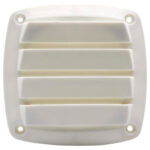 Saída De Ar Náutica Para Mangueira 3 Polegadas Branco