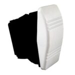 Botão Náutico Momentâneo Off Momentâneo Marinizado Branco Guincho Nautico