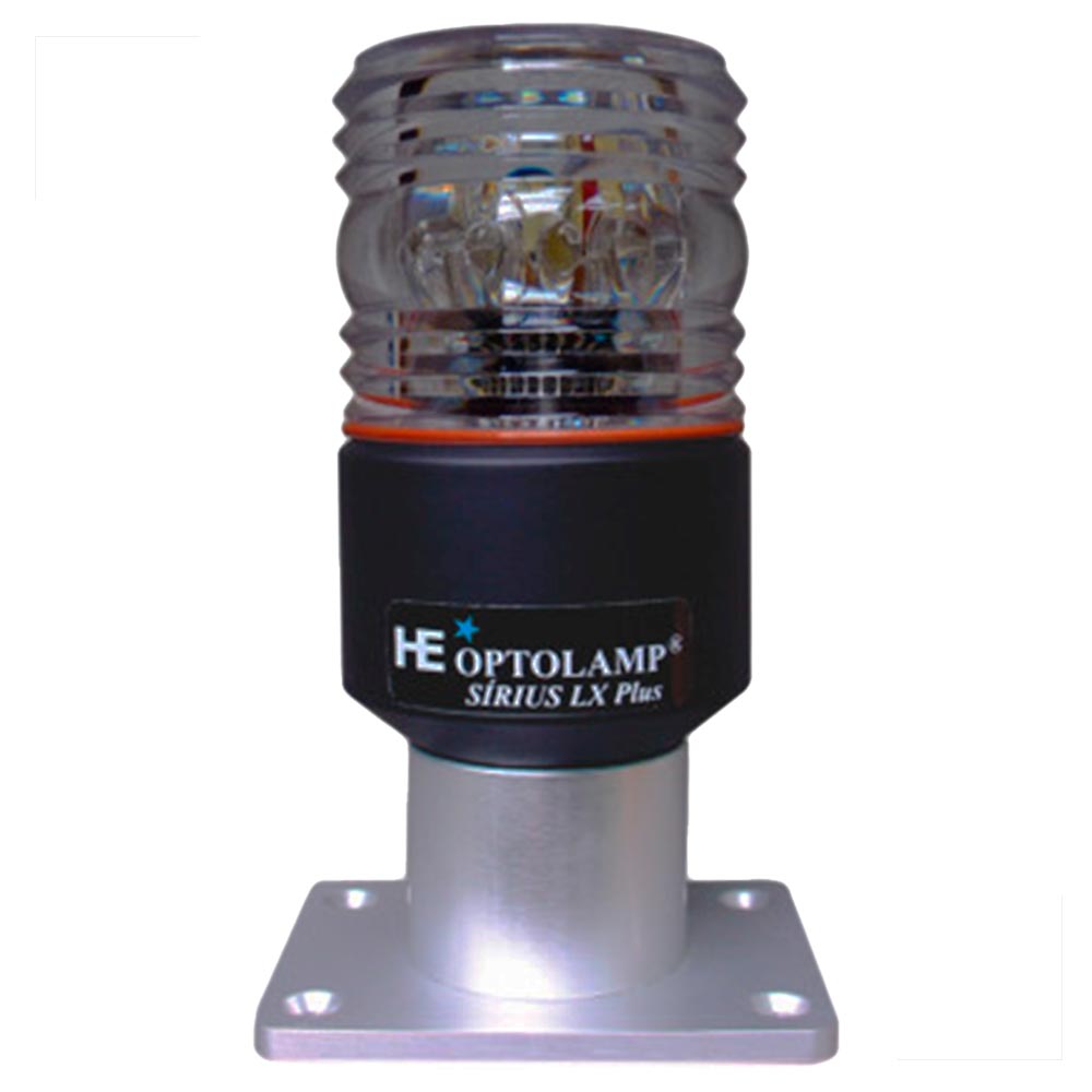 be877f34d993e5ffad00deb66426dd14.jpg Luz Strobo Para Veleiros 4 Em 1 LED Optolamp Sirius Lx Plus Preta - Imagem 1