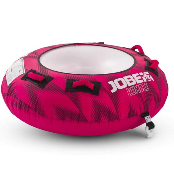 Boia Náutica Rumble Hot Pink 1 Pessoa Jobe Rebocável Lancha Jet - Imagem 2