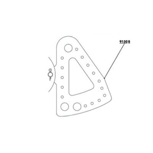 Bolacha Batten Car Nautos 91508 Recirculante Pequena 2 Peças - Imagem 3