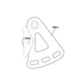 Bolacha Tope Batten Car Nautos 95511 Grande Monocasco - Imagem 4