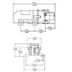 Bomba 1.0 Gpm 30 PSI Doce 12V Shurflo - Imagem 3