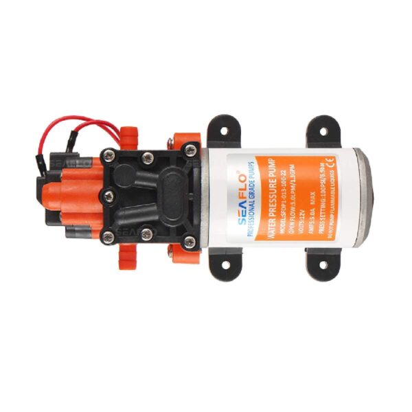 Bomba De Pressurização 1,4 GPM 24V 5,1L/Min 5,5A 80PSI 22S - Imagem 2