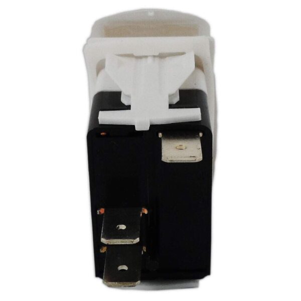 Botão Buzina Branco LED Branco 12V/24V 3 Pinos - Imagem 5