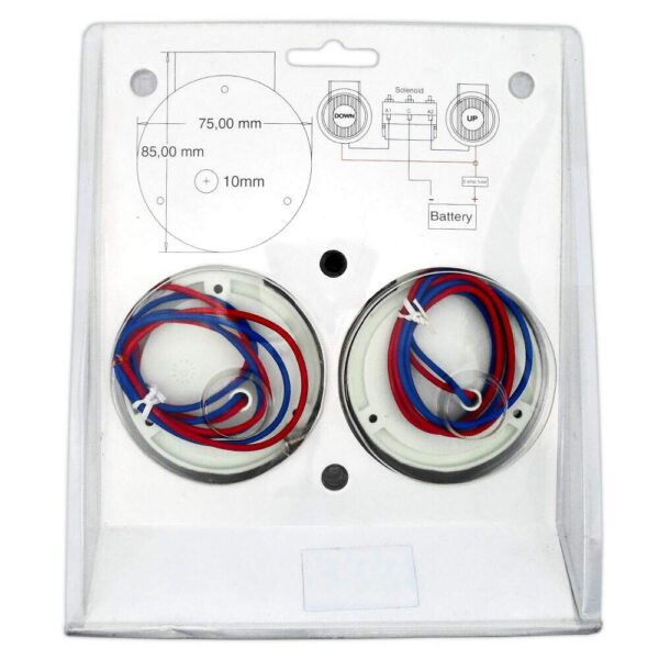 Botão De Pé Para Guincho Náutico (Par) - Imagem 3