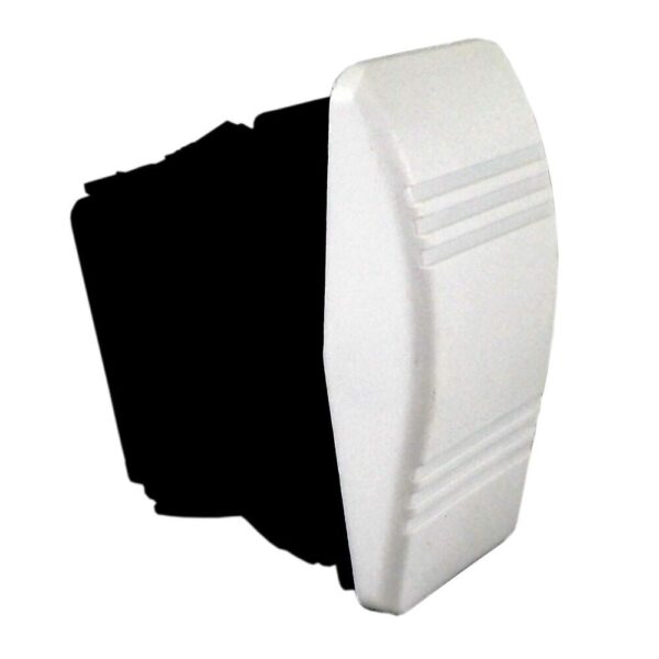 Botão Náutico Momentâneo Off Momentâneo Marinizado Branco Guincho Nautico - Imagem 2