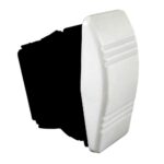 Botão Náutico Momentâneo Off Momentâneo Marinizado Branco Guincho Nautico - Imagem 3