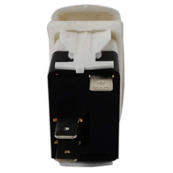 Botão Náutico On Off Marinizado Branco LED Azul 12V/24V 3 Pinos - Imagem 3