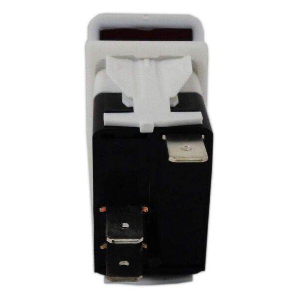 Botão Náutico On Off Marinizado Branco LED Vermelho 12V/24V 3 Pinos - Imagem 3