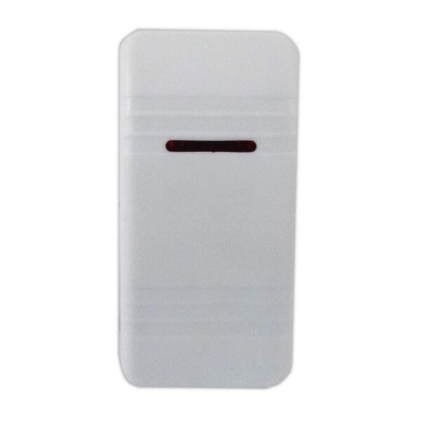 Botão Náutico On Off Marinizado Branco LED Vermelho 12V/24V 3 Pinos - Imagem 4